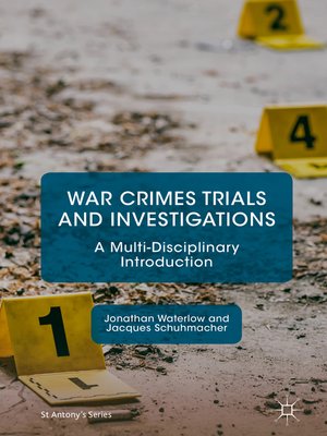 cover image of War Crimes Trials and Investigations